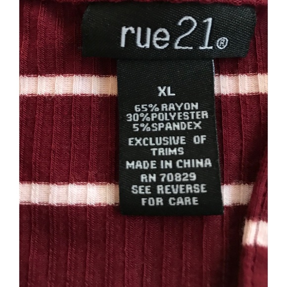 Rue 21 Women’s Sleeveless Tank Top Size XL - Picture 3 of 3